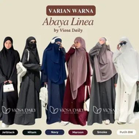 Gamis Linea Jetblack Gamis Only Allsize