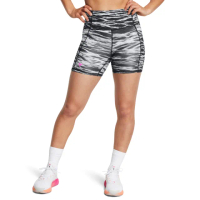 【UNDER ARMOUR】UA官方直營 女 巨石強森 Project Rock LG BTB 緊身短褲_1388091-001(黑色)