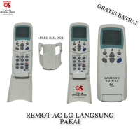 LG Remot Remote AC LG Langsung Pakai Tanpa Program Bonus Batrai dan Holder