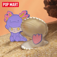 Pop Mart Dimoo Aquarium Series Badge Blind Bag Toys and Hobbies Kawaii Action Anime Mystery Figure Surprise Box Birthday Gifts