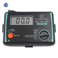 New kyoritsu EARTH TESTER KEW 4105A test leads for simplified two wire measuring system also supplied as standard accessories