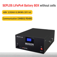 SEPLOS 48v 135ah Battery MASON DIY Unit BOX Stack / Rack Type LiFePo4 Battery BOX Without Cells