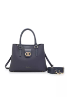 Wild Channel Women's Top Handle Bag / Sling Bag / Crossbody Bag (Tas Selempang / Tas Tangan) - Biru