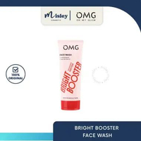 OMG Bright Booster Face Wash 50ml & 100ml - Tone Up Face Wash - Membersihkan Hingga ke Pori | OH MY 