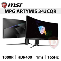 【hd數位3c】MSI MPG ARTYMIS 343CQR 34吋2K HDR 下標前請先詢問 客訂出貨