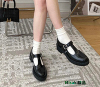 【妖妖代購】Prada 早春新款 chocolate T字瑪麗珍鞋-Misaki精品