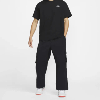 【NIKE 耐吉】AS U NK SB DF KEARNY CRGO PNT 黑 滑板長褲 男款 工作褲 口袋 穿搭 寬版(FV7348-010)