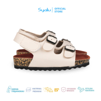 Syalu Sandal Anak Usia 1-2 Tahun Best Seller CHT4 Cream Sandal Anak Perempuan Laki Laki