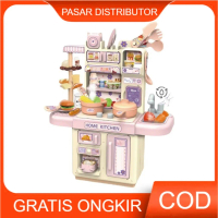 Mainan Anak DREAM KITCHEN HOME KITCHEN House Kitchen Cook Set Lampligh