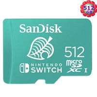 SanDisk 512GB 512G microSDXC【Nintendo SWITCH】microSD SD SDHC 100MB/s U3 SDSQXAO-512G 任天堂記憶卡【序號MOM100 現折$100】