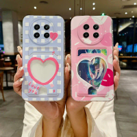 กรอบรูปรูปหัวใจ, ที่ใส่การ์ดเคสโทรศัพท์, เข้ากันได้กับ Realme 13+, 13 Pro+, 13 Pro, 12X, 12+, 12 Pro