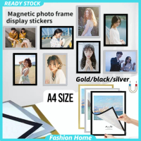READY STOCK A4 Gambar Display Board Photo Wall Wall Frame Magnetic Pictures Frame Office Wall Stick 