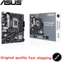 NEW For Intel B760 For Asus PRIME B760M-K D4 LGA 1700 DDR4 Original Desktop Motherboard Support 12300F 12400