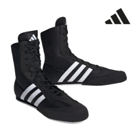 【adidas 愛迪達】BOX HOG 2.0 拳擊運動鞋 拳擊鞋(男女適穿 拳擊 拳擊訓練 格鬥)