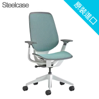 【Steelcase】Karman Chair 人體工學辦公椅｜特淺綠半透網(Steelcase Karman Chair)