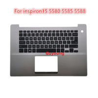 For Dell Inspiron15 5580 5585 5588 C Case With Keyboard Palm Rest Keyboard Cover Silver