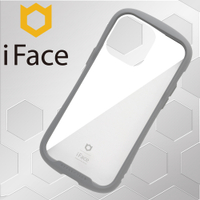 日本 iFace iPhone 14 Pro Max Reflection 抗衝擊強化玻璃保護殼 - 莫蘭迪灰色