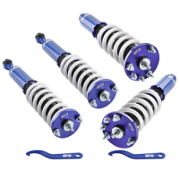 Coilovers Suspension Set Adj. Height Struts Shocks For Honda Accord 1998-2002 Coilover Coil Suspension Lowering Coilover Shock