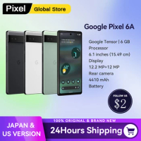 Brand New Original Google Pixel 6A 5G 6+128GB 6.1" NFC Octa Core Cellphones Google Pixel 6A 5G Android 12
