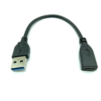USB3.1 Type-C Female to USB 3.0 Type-A Male USB 3.1 Type C Connector Converter Adapter For all Type C Male Device 0.2M 1M