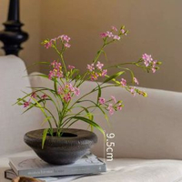 【掬涵】田園自然模擬花香雪蘭假花野趣插花花藝桌面裝飾花擺件