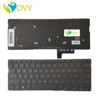 Hebrew US Backlit Laptop Keyboard For Asus ZenBook 13 UX331 UX331U UX331UN UX331FN UX331UAL Backlight Keyboards 0KNB0-262CHE00