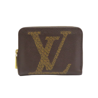 【二手名牌BRAND OFF】LOUIS VUITTON LV 路易威登 棕色 原花 帆布 Zippy Coin Purse 拉鍊短夾 M69354