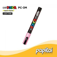 UNI POSCA PC-3M Paint Marker (Fine Point) PC3M Spidol Warna LIGHT-PINK