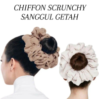 Terlaeis Premium Supplement SANGGUL SCRUNCHY CHIFFON RANDOM COLOURlong lasting Corner Plate Slotted