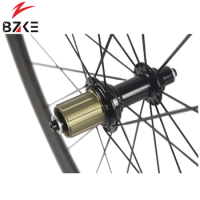 BZKE carbon wheels 700c carbon wheelest road bike carbon clincher rims 38mm height 25 width for road bike with powerwayR13 hubs