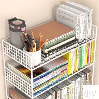 移動收納柜落地書柜收納架桌下置物架可移動書本收納推車兒童