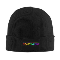 1N23456 Ride Motorcycle With Pride LGBT Knit Hat Beanie Winter Hats Warm Fashion Cap for Men Women