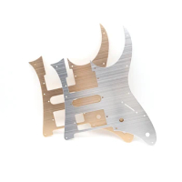 1pcs Metal IBZ Guitar Pickguard HSH Metal Scratch Plate for Ibanez Style Guitar 2 Color
