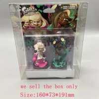 Transparent PET Protective cover For Switch NS amiibo Splatoon 2 game special edition limited version clear display storage box