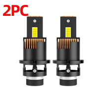 ไฟหน้ารถยนต์ LED D2S D4S D2R D4R Canbus HID D1S D3S D1R D3R หลอดไฟซีนอน LED 1:1 Turbo ไฟรถยนต์ LED 6