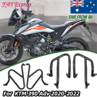 Motorcycle Engine Highway Guard Crash Bar Bumper Frame Protection Upper or Lower Protector for KTM 390 ADV Adventure 2020-2023