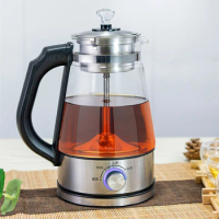 Teapots Electric Kettle Glass Water Kettle Smart Thermo Pot Coffee Water Boiler 220v Kitchen Appliances Tea Infuser