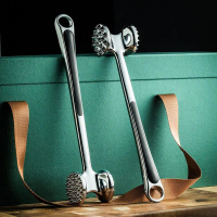 Double-Sided Steak Tenderizer Hammer Beef Hammer Household Meat Tenderizer Meat Tenderizer Tool for 