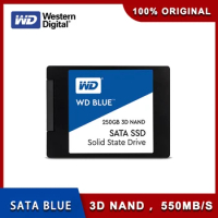 Western Digital Blue SSD 500GB 1TB 2TB 4TB 2.5 " SSD SATA 3.0 6GB/s Internal Solid State Hard Drive for Laptop Hard Disk Desktop