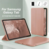 For Samsung Galaxy Tablet Case Tab S7 11in Accessories For Samsung Galaxy Tab S9 S8 S7 S6 A8 A7 S9/8/7 Plus Protective Cover