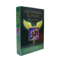Archangel Raphael Healing Oracle Cards Tarot Cards for Beginners Oracle Deck with Meanings on Them Divination Fate Board Games
