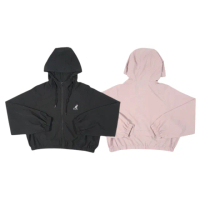【KANGOL】外套 黑色 粉色 涼感 防曬外套 女(6522142120 6522142141)