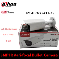 Dahua IPC-HFW2541T-ZS IP Camera POE IR 60M Motion Detection 5MP Infrared Zoom Bullet WizSense Dahua Network Camera