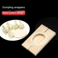 Home Kitchen Wooden Dumpling Mould Dumpling Wrapper Pinch Dumpling Clip Dumpling Mould Dumpling Skin Mould