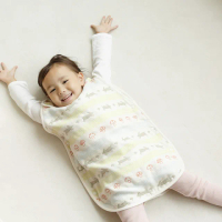 【Hoppetta】童趣森林六層紗防踢背心(0-3歲嬰童版)