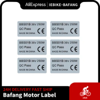 Bafang Motor Label 6PCS Sticker For BAFANG Mid Drive Motor Accessories 36V 250W 350W 500W 48V 750W 52V 1000W BBS01 BBS02 BBSHD