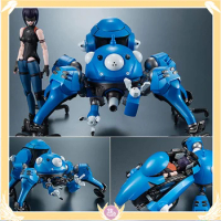 Original MegaHouse Hi-SPEC GhostintheShell Tachikoma Kusanagi Motoko Action Anime Figure Model Toys 110mm
