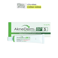 AkneDerm BP5 - Kem Chấm Mụn Trứng Cá, Mụn Viêm, Mụn Bọc Tuýp 10g