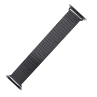 PCAVO For Apple watch band 44mm 40mm 42mm 38mm 41mm 45mm stainless steel Metal bracelet magnetic Milanese loop