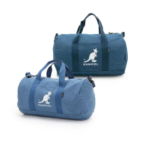 【KANGOL】袋鼠 輕旅行乾濕分離旅行袋 61251701(牛仔布 健身包)